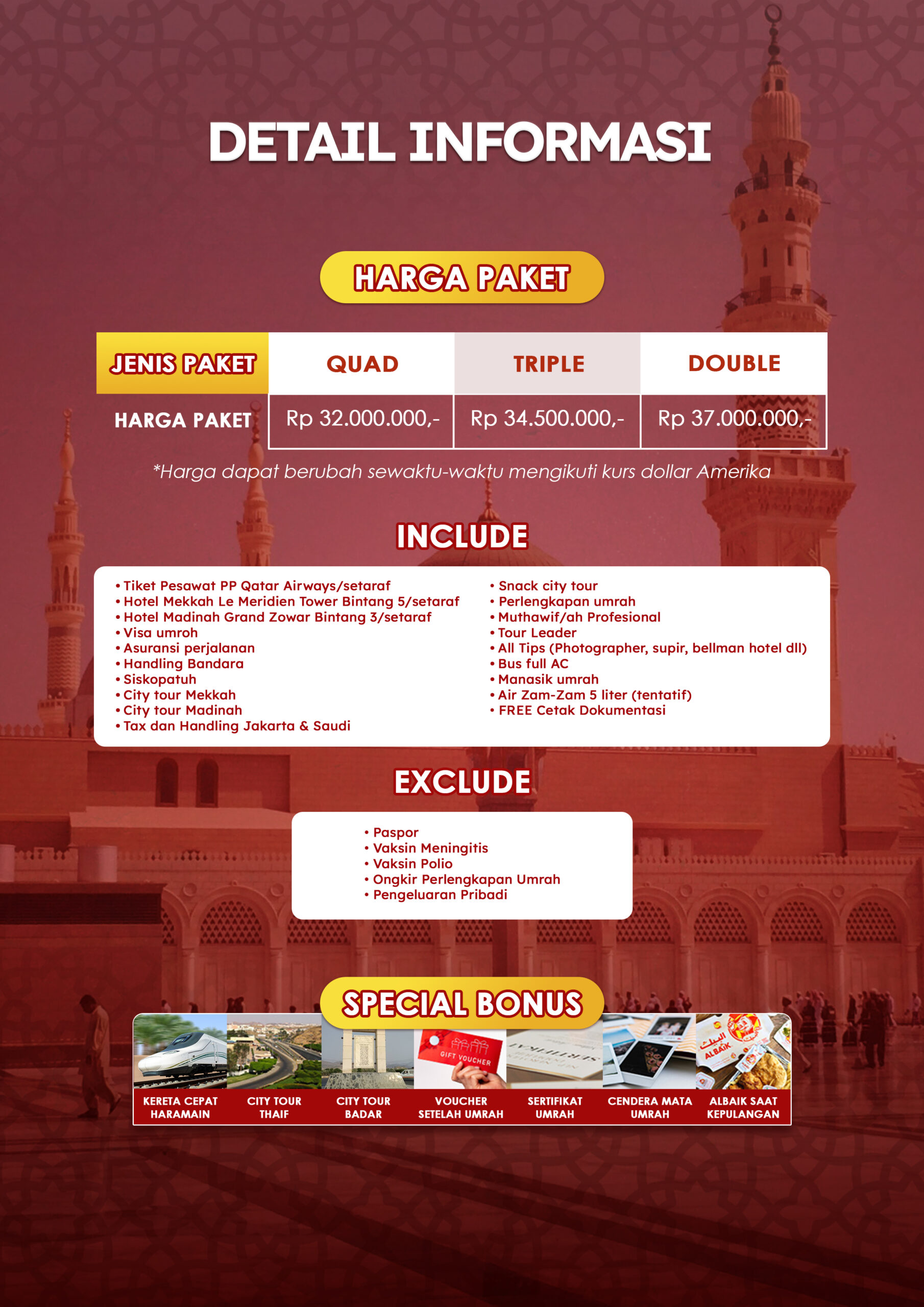 UMRAH REGULER 12D - Image 3