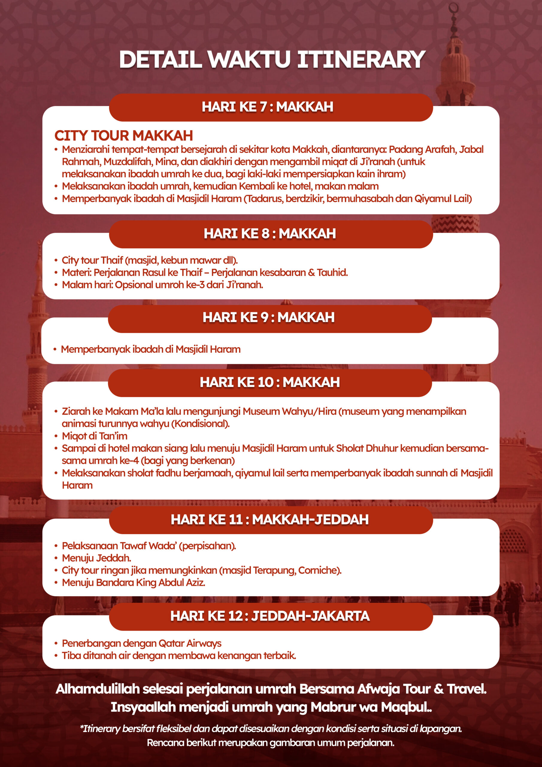 UMRAH REGULER 12D - Image 6